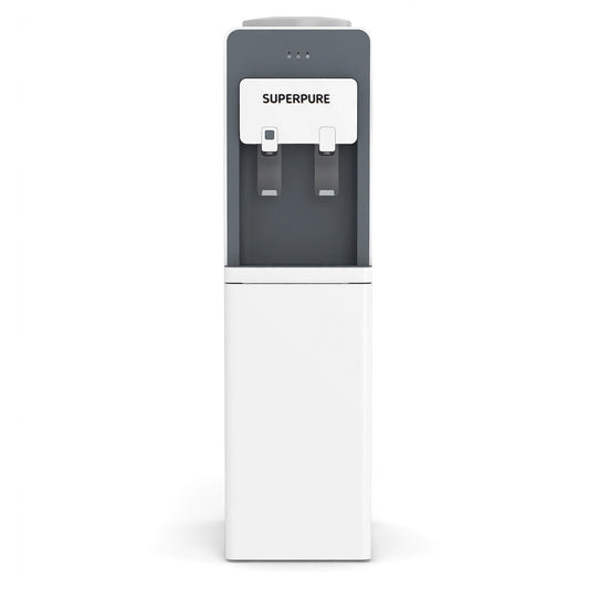 SUPERPURE Premium Floor Standing Instant Ambient & Cold Water Dispenser (Top Loading) - Open Box Deal