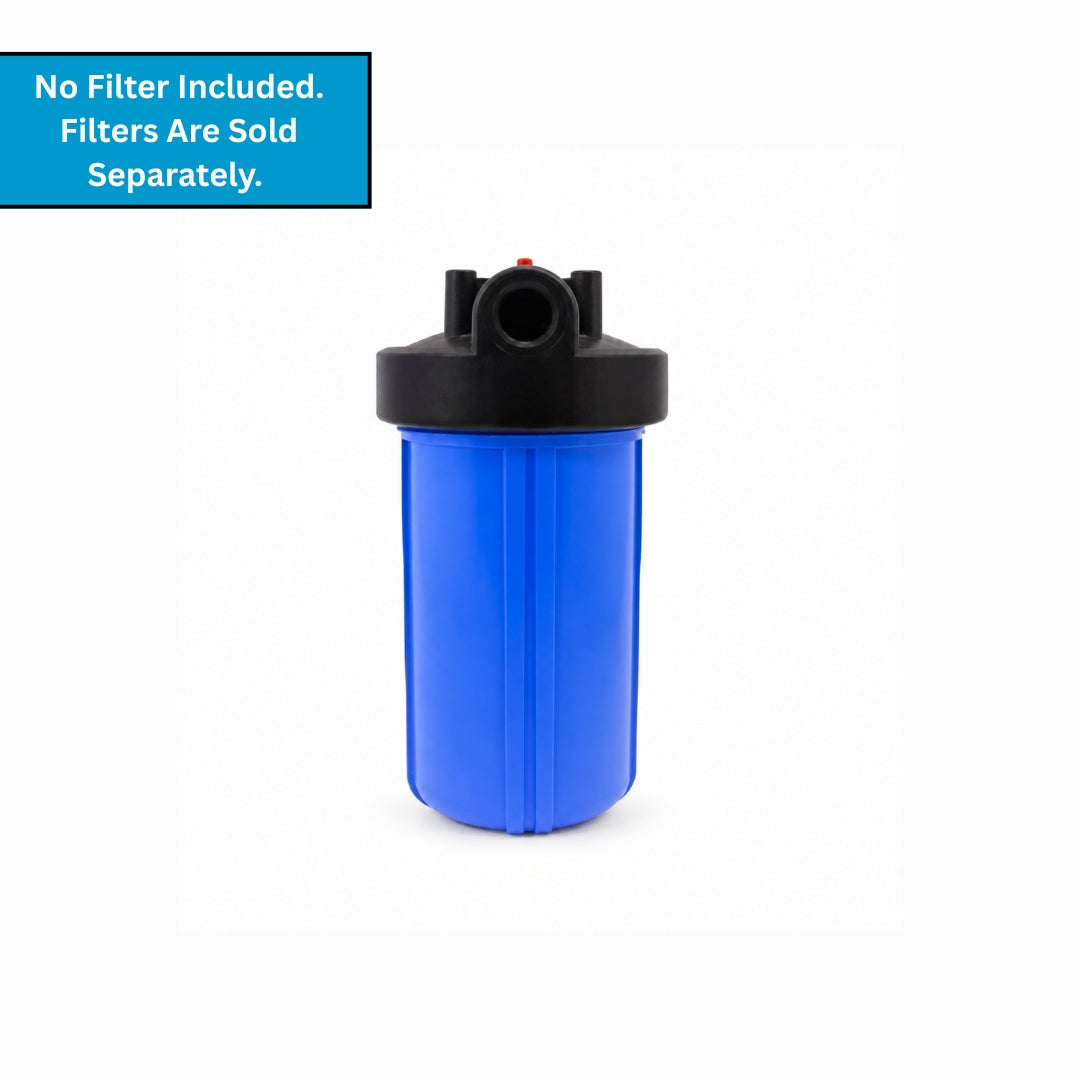 SUPERPURE Blue Big Blue 10 inch Housing with 1 inch Ports