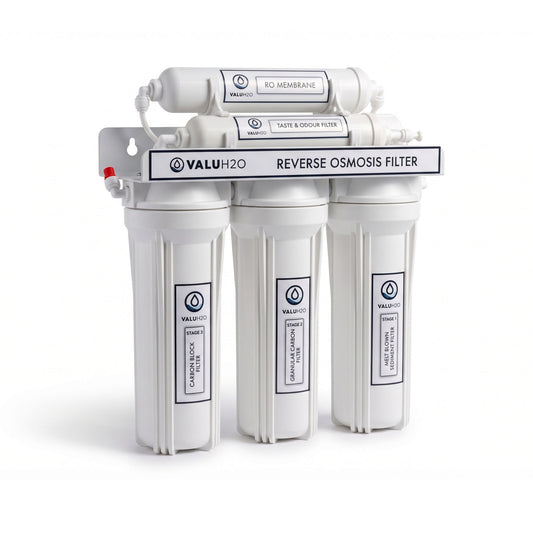 VALUH2O 75GPD Reverse Osmosis Filtration System - No Booster Pump