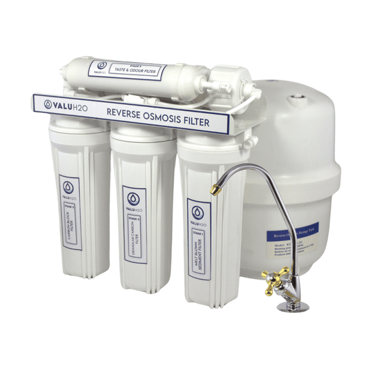 VALUH2O 75GPD Reverse Osmosis Filtration System - No Booster Pump