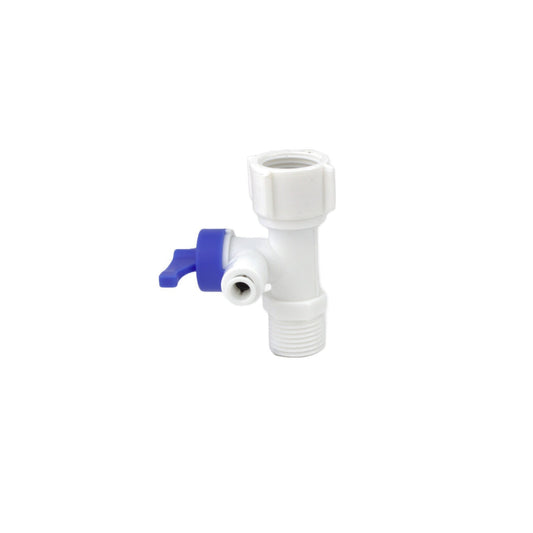 1/2 inch EEZI-FEED with Integrated 1/4 inch Valve (Plastic)