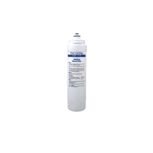 Food Service Bayonet Fitting Filter 4-Stage Filter Calcium Sulfite/GAC/KDF/UF Filter Replacement without Cap