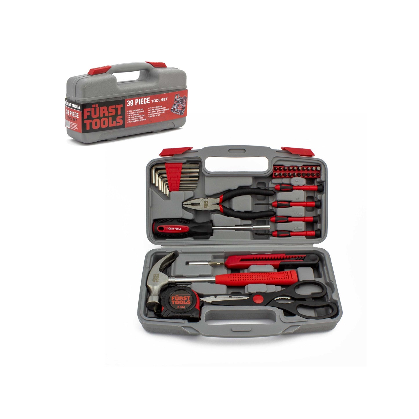 Furst Tools - 39 Piece Tool Set