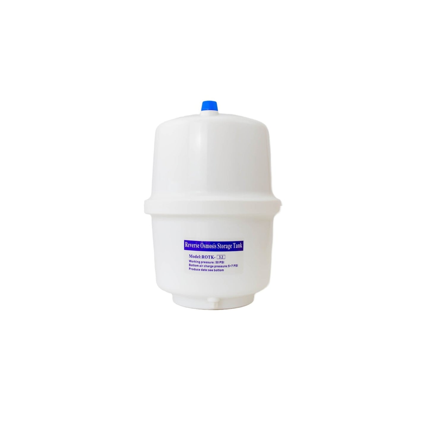 Plastic 3.2 Gallon Pressure Tank for RO