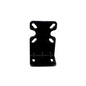 Plastic Wall Mount Bracket for Single Slimline Housing
