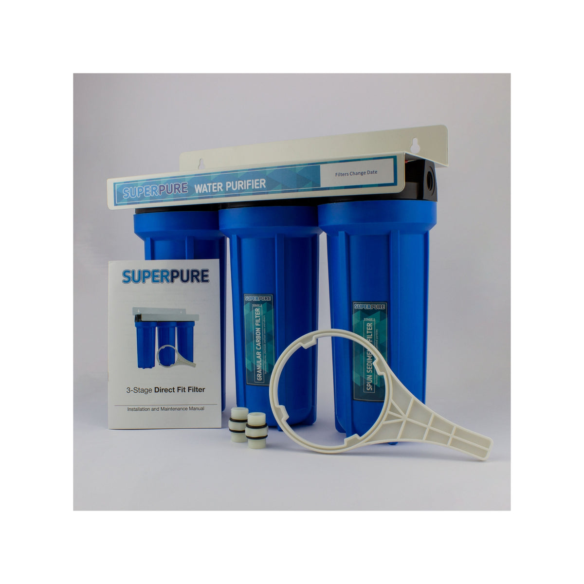 SUPERPURE 3-Stage Under Counter Water Filter – The Water Filter Factory