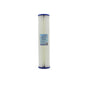 SUPERPURE 20 inch Big Blue Pleated Sediment Water Filter Replacement Cartridge - 10 Micron