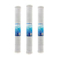 SUPERPURE 20inch Carbon Block Water Filter Replacement Cartridge (3 Pack)