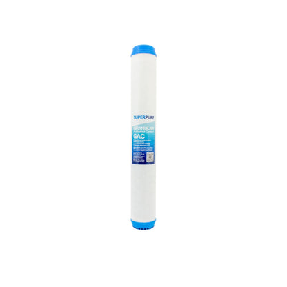 SUPERPURE 20 inch GAC Water Filter Replacement Cartridge