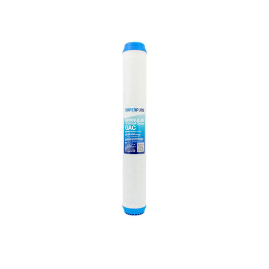 SUPERPURE 20 inch GAC Water Filter Replacement Cartridge