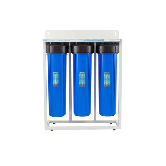 SUPERPURE 3-Stage Whole House Water Filtration System on Stand - Open Box Deal