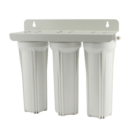 SUPERPURE 3-Stage Under Counter Unit with Granular Activated Carbon & Carbon Block