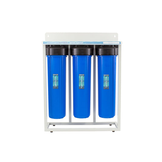 SUPERPURE 3-Stage Whole House Water Filtration System on Stand