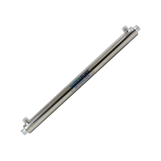 SUPERPURE 4 Pin UV Steriliser 55W 45L/Min - 3/4 inch Ports