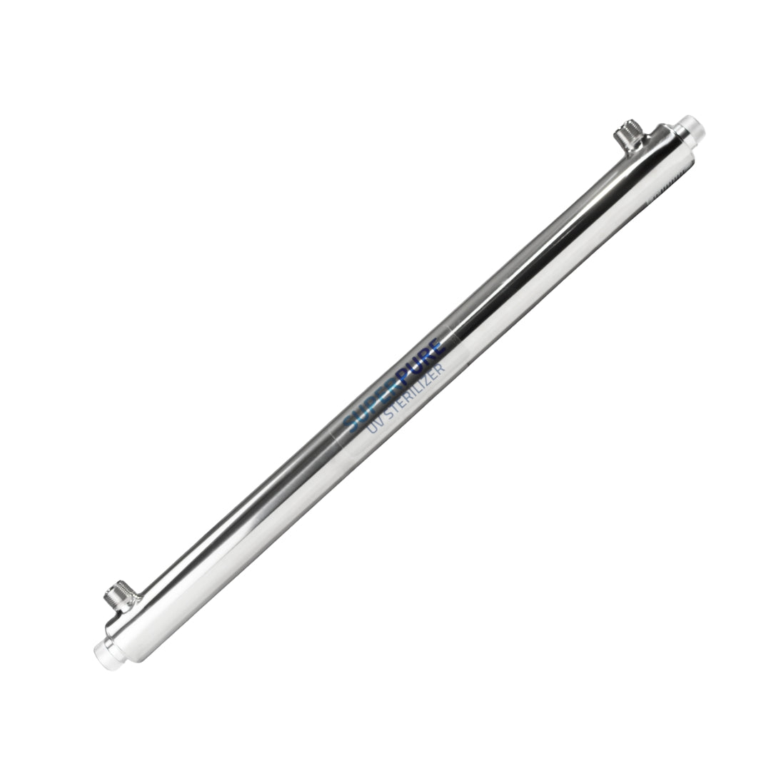 SUPERPURE 4 Pin UV Steriliser 55W 45L/Min - 1 inch Ports