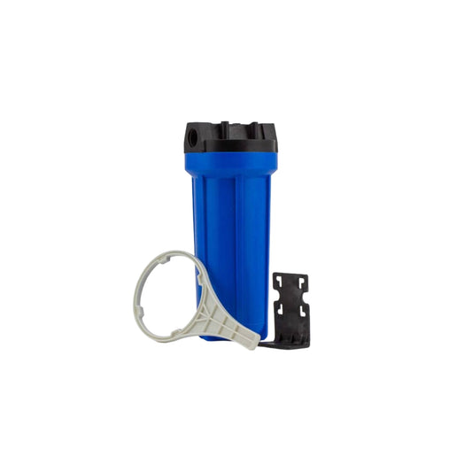 SUPERPURE Blue 10 inch Housing with 3/4 inch Ports