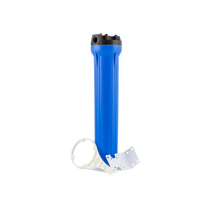 SUPERPURE Blue 20 inch Housing with 3/4 inch Ports