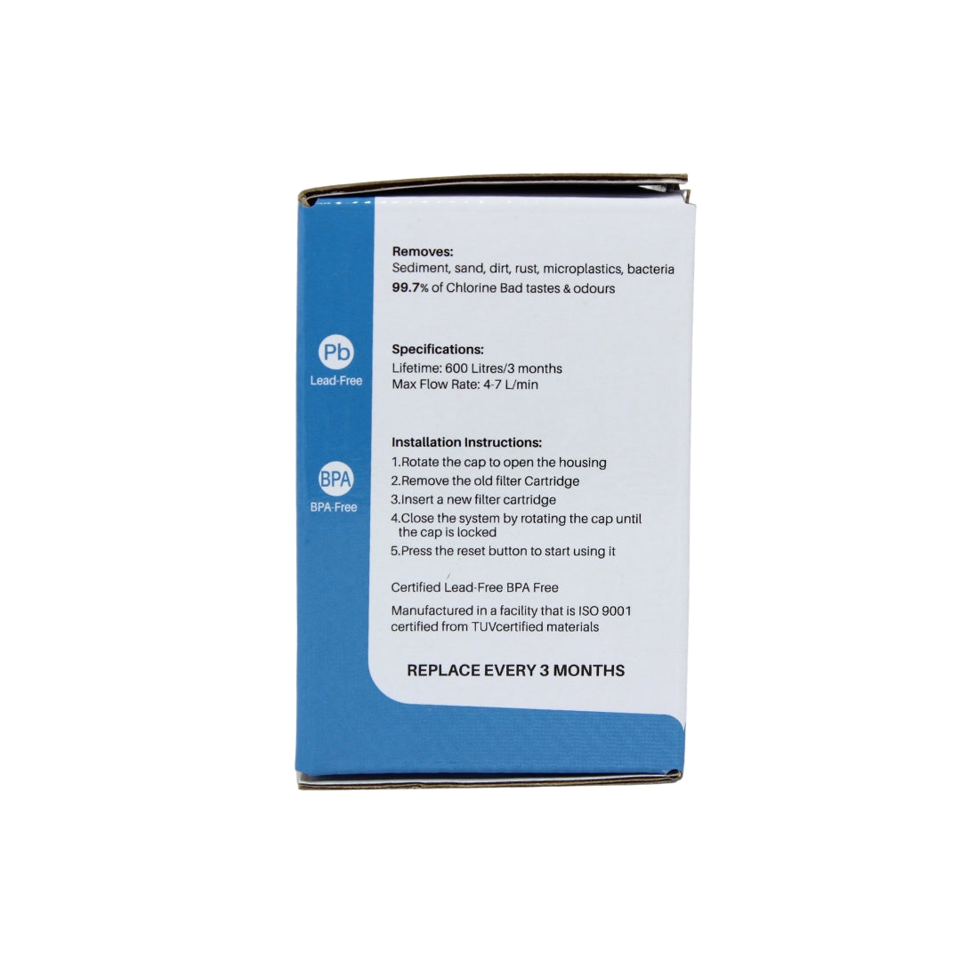 SUPERPURE Replacement Cartridge for BRITA V-MF Tap-Mounted Water Filter