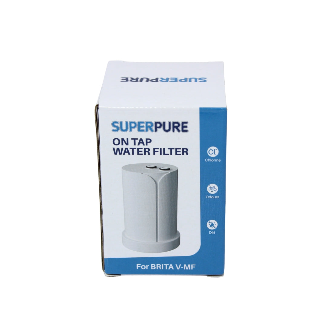SUPERPURE Replacement Cartridge for BRITA V-MF Tap-Mounted Water Filter