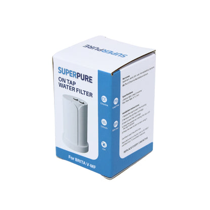 SUPERPURE Replacement Cartridge for BRITA V-MF Tap-Mounted Water Filter