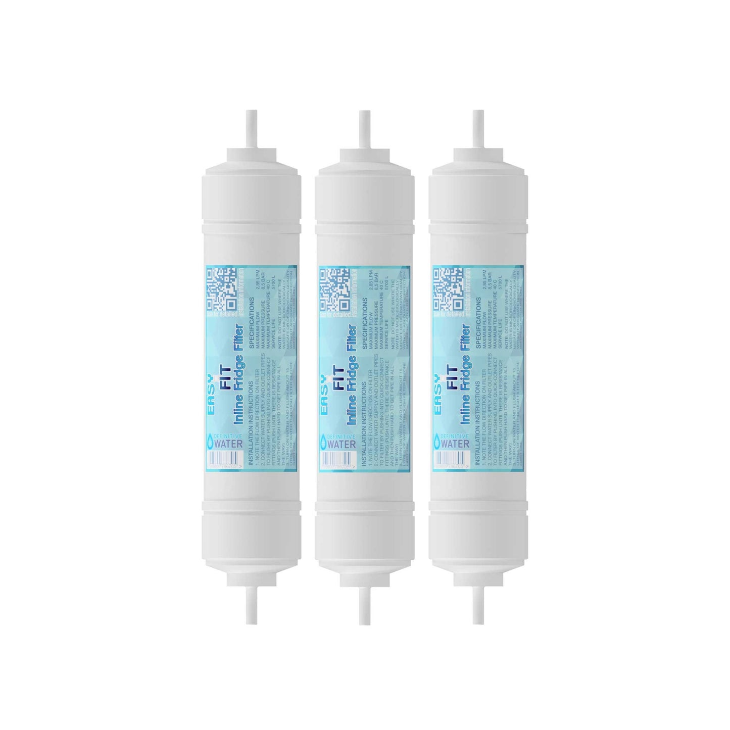 SUPERPURE Easy-Fit Generic Fridge Filter (3 Pack)