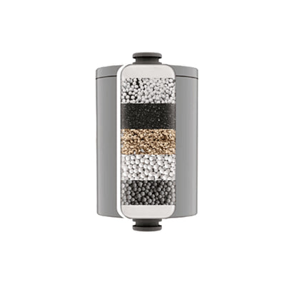 SUPERPURE Satin Chrome Shower Filter Replacement Cartridge