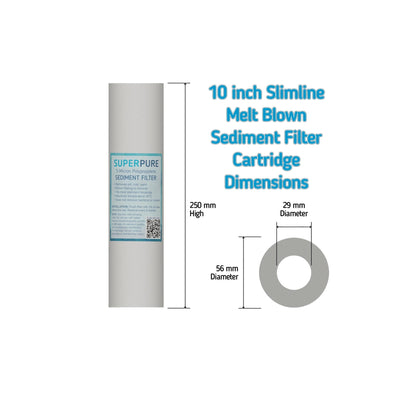 SUPERPURE 10inch Basic Pre-Filter Replacement Set
