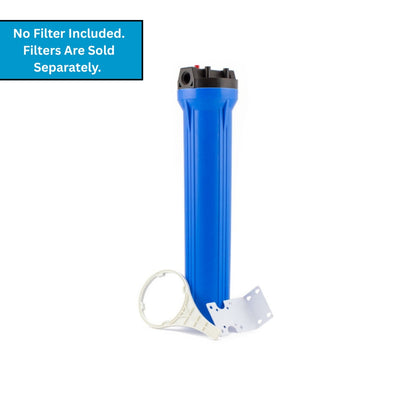 SUPERPURE Blue 20 inch Housing with 3/4 inch Ports