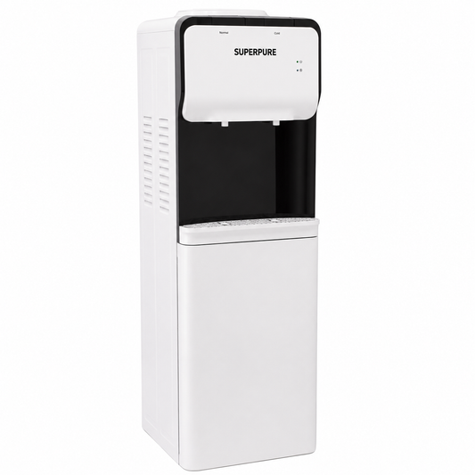 SUPERPURE Water Cooling Dispenser Cold and Ambient Water (Top Loading) - Open Box Deal