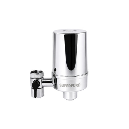 SUPERPURE Chrome Tap-Mounted Filter
