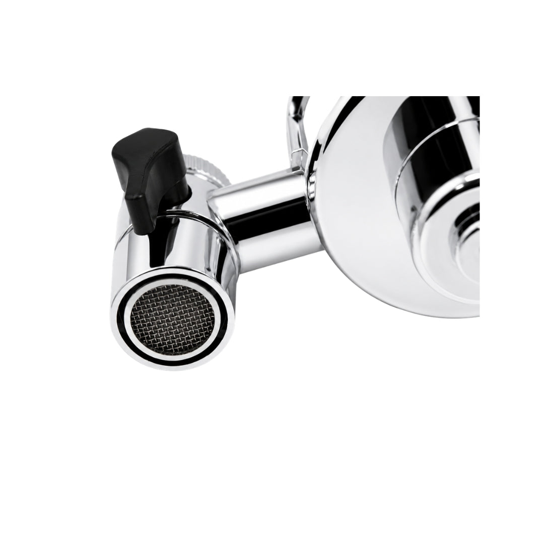 SUPERPURE Chrome Tap-Mounted Filter