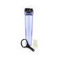 SUPERPURE Clear 20 inch Housing with 3/4 inch Ports