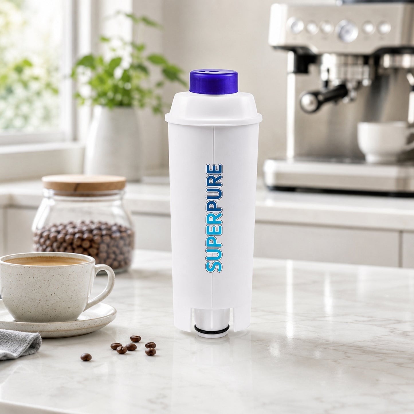 SUPERPURE Coffee Filter - DeLonghi C002 Compatible
