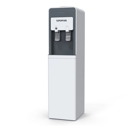 SUPERPURE Premium Floor Standing Instant Ambient & Cold Water Dispenser (Top Loading) - Open Box Deal