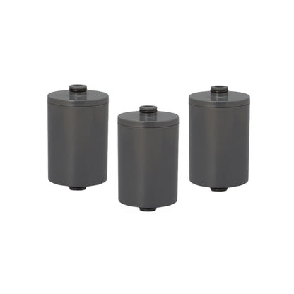 SUPERPURE Satin Chrome Shower Filter Replacement Filter 3 Pack