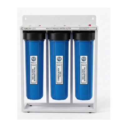 VALUH2O 3-Stage Whole House Water Filtration System on Stand
