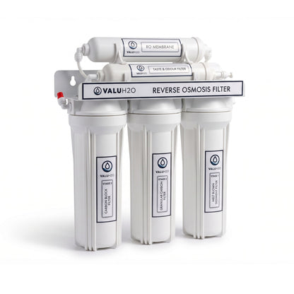 VALUH2O 75GPD Reverse Osmosis Filtration System - No Booster Pump