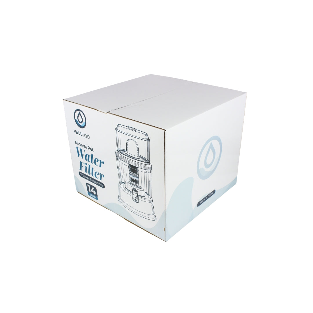 VALUH2O 14L Water Dispenser with Filters & Mineral Pot
