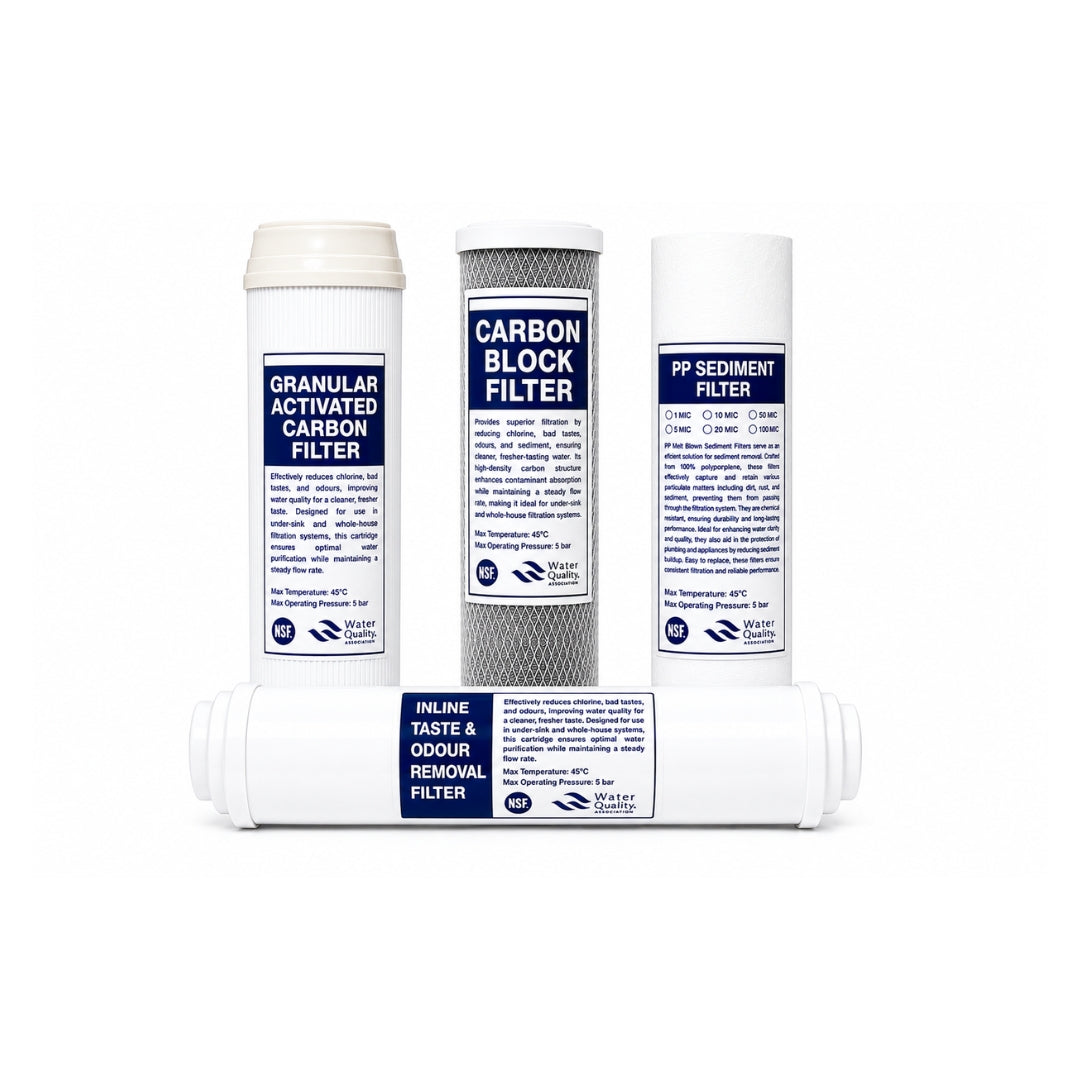 VALUH2O RO Replacement Filter Set (excl Membrane)