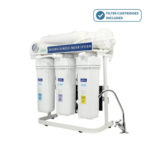 VALUH2O 400GPD Reverse Osmosis Filtration System With Booster Pump