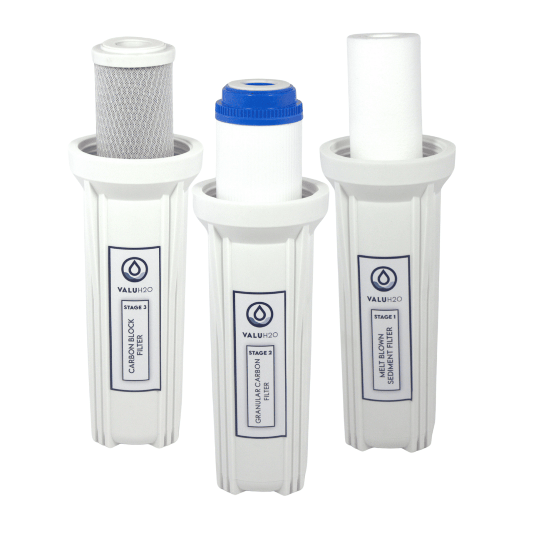 VALUH2O 75GPD Reverse Osmosis Filtration System - No Booster Pump