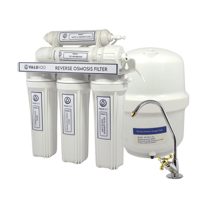 VALUH2O 75GPD Reverse Osmosis Filtration System - No Booster Pump
