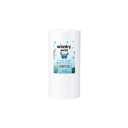 Wonky Water Filter – 10 inch Big Blue Sediment Replacement Filter | Budget Pre-Filter for Dirty, Rusty or High Sediment Water