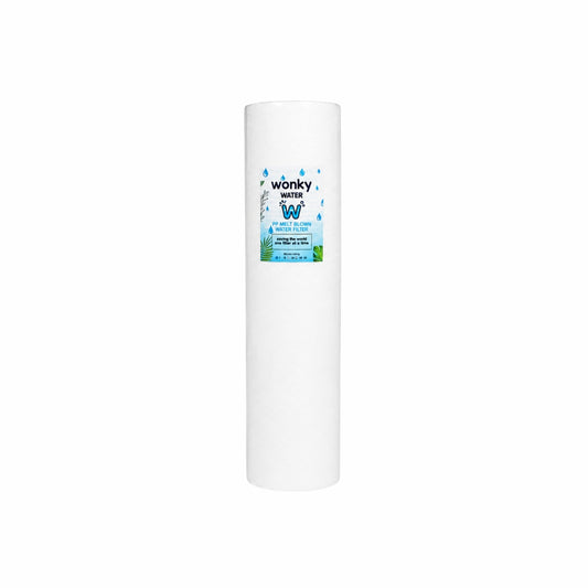 Wonky Water Filter – 20 inch Big Blue Sediment Replacement Filter | Budget Pre-Filter for Dirty, Rusty or High Sediment Water