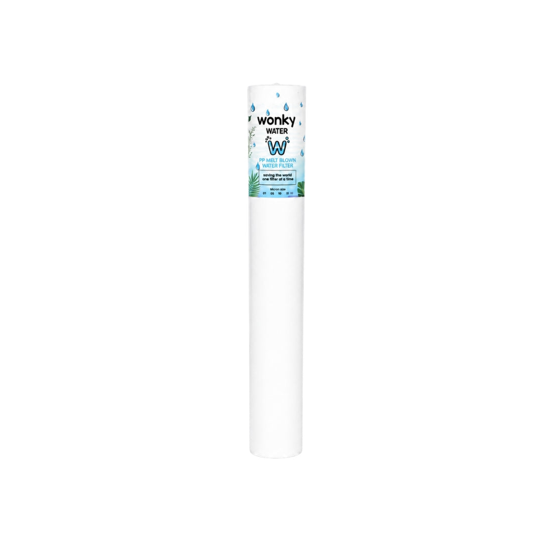 Wonky Water Filter – 20 inch Slimline Sediment Replacement Filter | Budget Pre-Filter for Dirty, Rusty or High Sediment Water