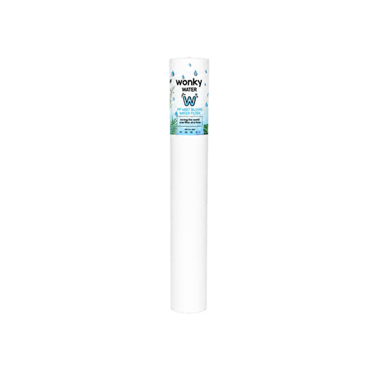 Wonky Water Filter – 20 inch Slimline Sediment Replacement Filter | Budget Pre-Filter for Dirty, Rusty or High Sediment Water
