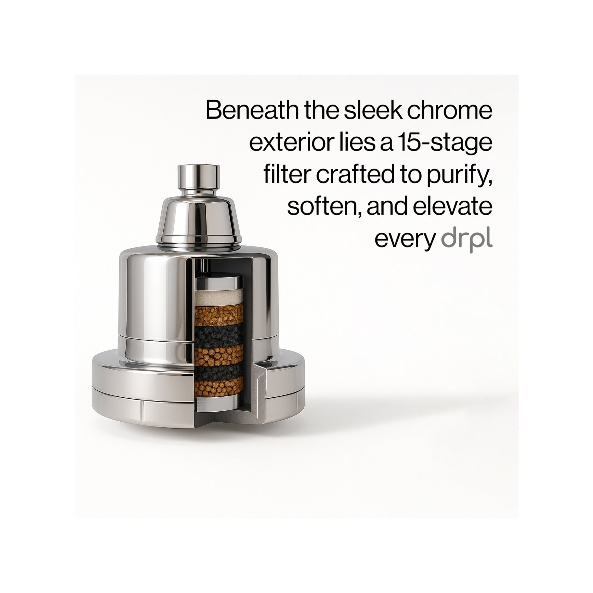 drpl Filtered Showerhead by SUPERPURE